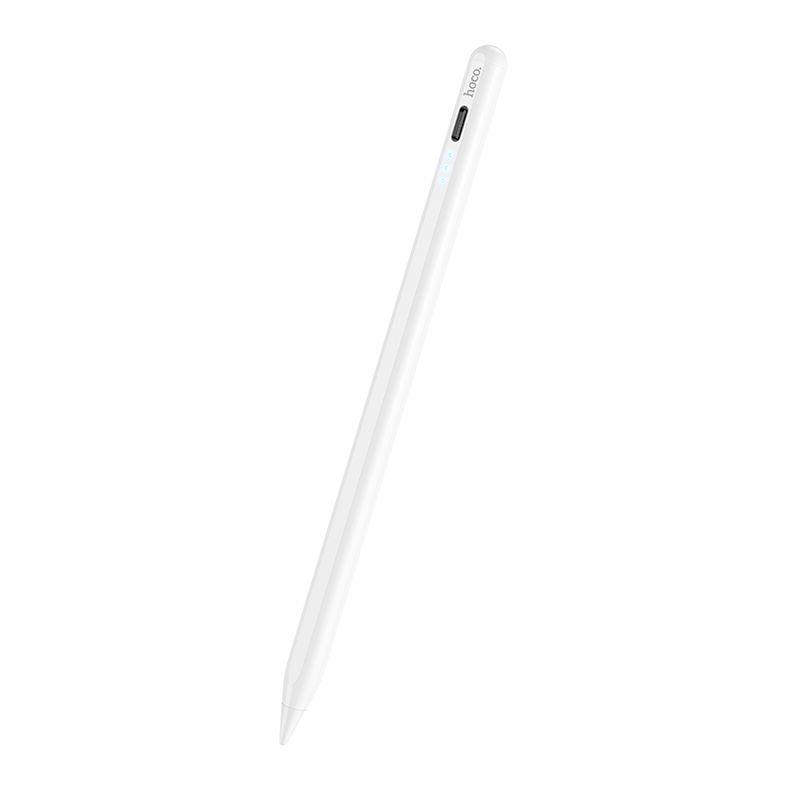 Стилус для iPad - Hoco GM108, белый (подходит для iPad-ов после 2018 г.)