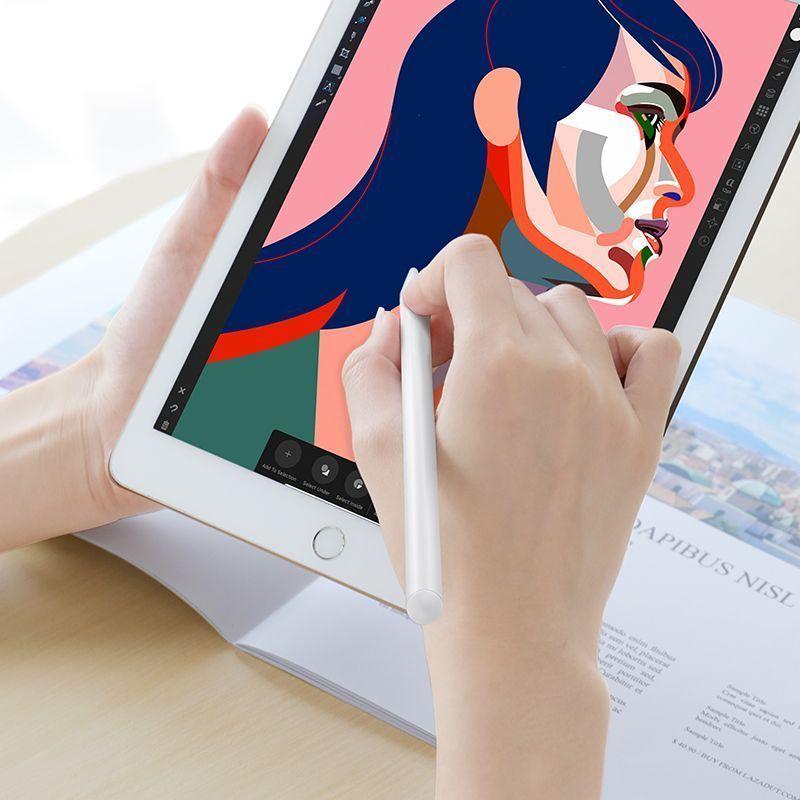 Стилус для iPad - Hoco GM108, белый (подходит для iPad-ов после 2018 г.) - фото 3 - id-p222614154