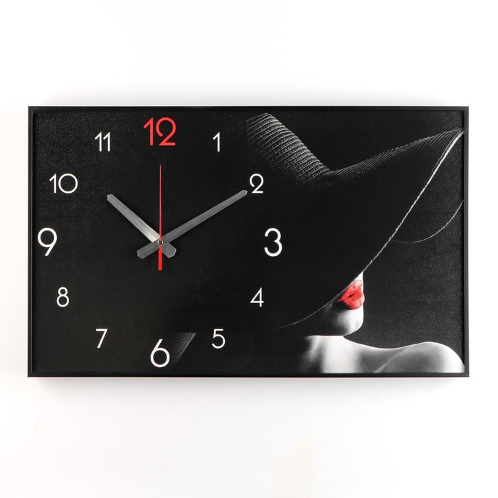 Часы-картина настенные, интерьерные "Девушка", плавный ход, 35 х 57 х 4 см 9612328 - фото 1 - id-p222614961