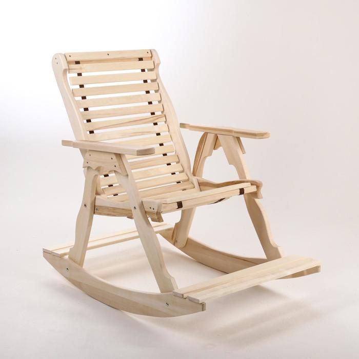 Кресло-качалка на ленте, 70×130×120см, из липы, "Добропаровъ" - фото 5 - id-p222618214