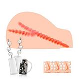 Мастурбатор реалистичный вагина Kokos Juliana Hip с вибрацией и ротацией, телесный, 23 см, фото 3