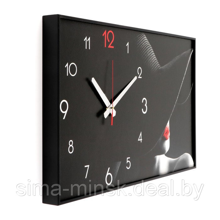 Часы-картина настенные, интерьерные "Девушка", плавный ход, 35 х 57 х 4 см 9612328 - фото 2 - id-p222620090