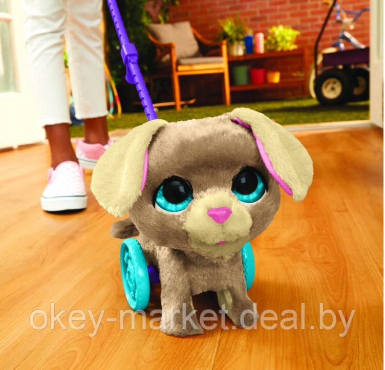 Интерактивная игрушка FurReal Friends Питомец щенок на поводке - фото 9 - id-p222620100