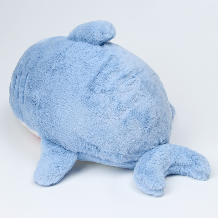 Мягкая игрушка "Кот" в костюме акулы, 48 см, цвет синий - фото 5 - id-p222620119