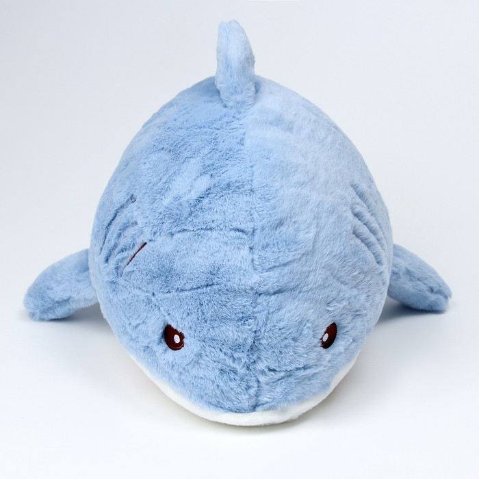 Мягкая игрушка "Кот" в костюме акулы, 48 см, цвет синий - фото 7 - id-p222620119