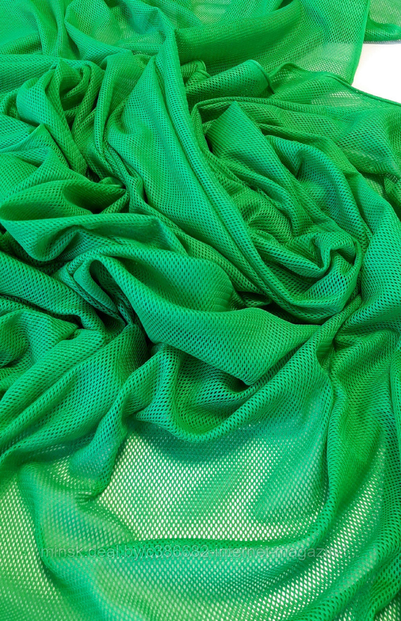 Сетка подкладочная Зеленая 150 см