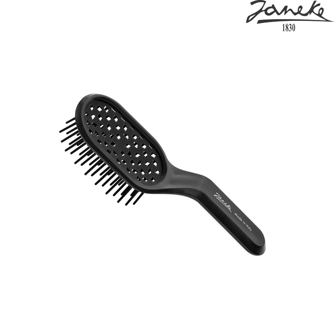 Расческа Janeke Bag Vented hairbrush, 16 × 6 × 3 см. - фото 2 - id-p222620916
