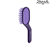 Расческа Janeke Bag Vented hairbrush, 16 × 6 × 3 см. Фиолетовый