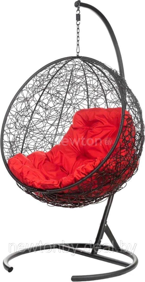 Подвесное кресло BiGarden Kokos (черный/красный) - фото 1 - id-p222621040
