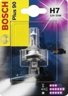 Автомобильная лампа Bosch H7 Plus 90 (увеличенная светоотдача на 90%) 1шт [1987301078] - фото 1 - id-p222621231