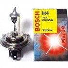Автомобильная лампа Bosch H4 Plus 30 (увеличенная светоотдача на 30%) 1шт [1987302042]