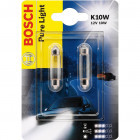 Автомобильная лампа Bosch K10W 12V SB 2шт (1987301014) - фото 1 - id-p222621367