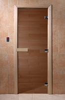 Стеклянная дверь для бани/сауны Doorwood Теплый день 180x70 - фото 2 - id-p222622108
