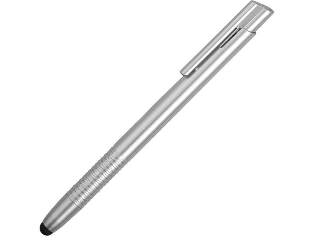 Ручка-стилус шариковая Giza, серебристый - фото 1 - id-p222622270