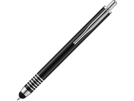 Ручка-стилус шариковая Zoe, черный, фото 2