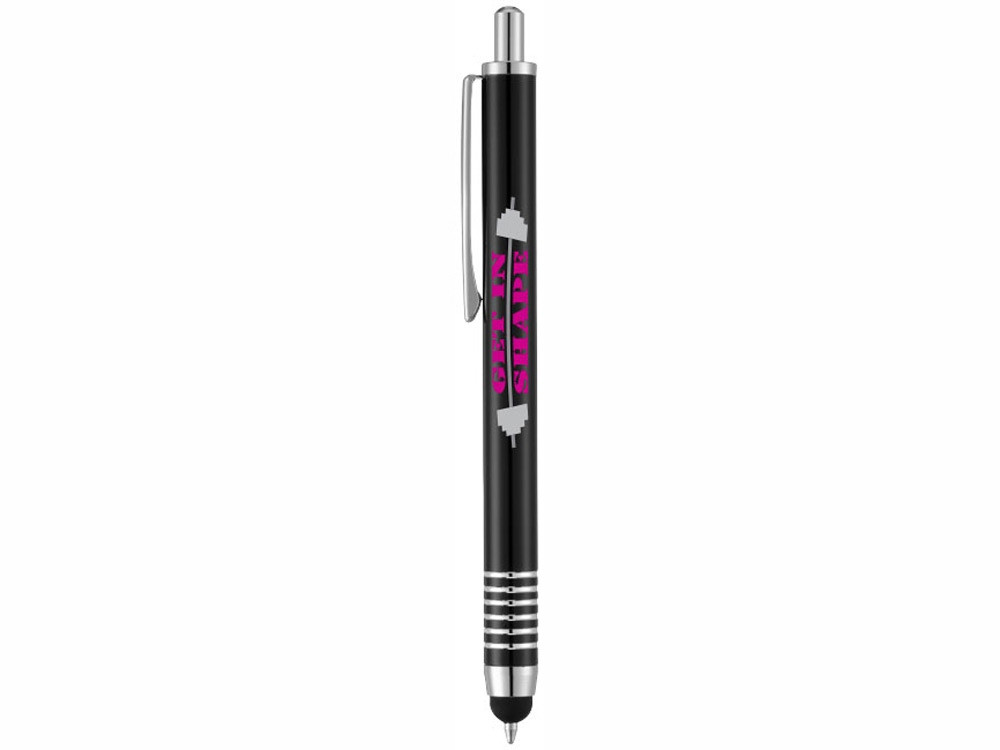 Ручка-стилус шариковая Zoe, черный - фото 4 - id-p222622272