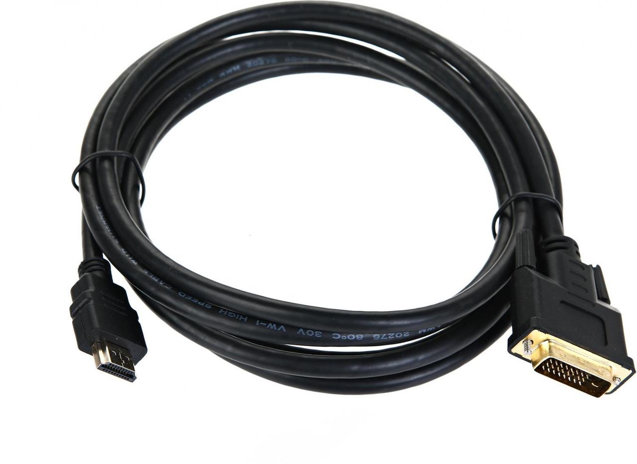 Кабель HDMI to DVI-D (19M -25M) 3м, TV-COM LCG135E-3M - фото 1 - id-p222625974