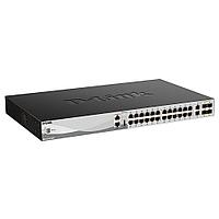 Коммутатор D-Link DGS-3130-30TS/B1A, PROJ L2+ Managed Switch with 24 10/100/1000Base-T ports and 2 10GBase-T
