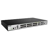 Коммутатор D-Link DGS-3630-28SC/A2ASI, PROJ L3 Managed Switch with 20 1000Base-X SFP ports and 4