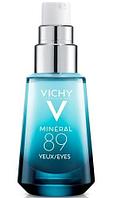 Гель-сыворотка Vichy Виши Mineral 89 восстанавливающий и укрепляющий уход для кожи вокруг глаз, 15 мл