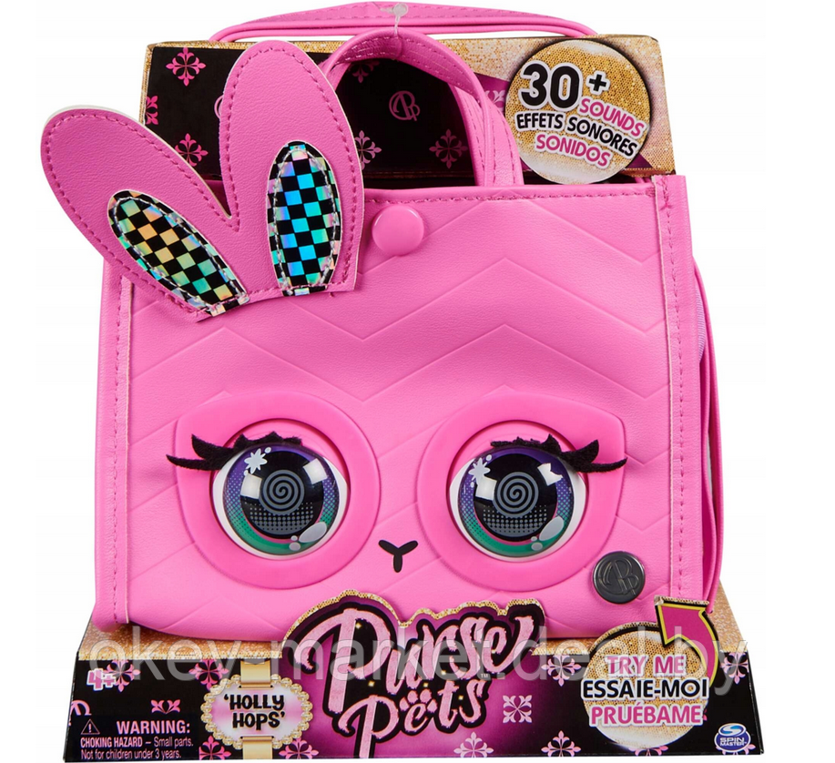 Интерактивная сумочка Purse Pets Кролик 6066782 - фото 1 - id-p222628397