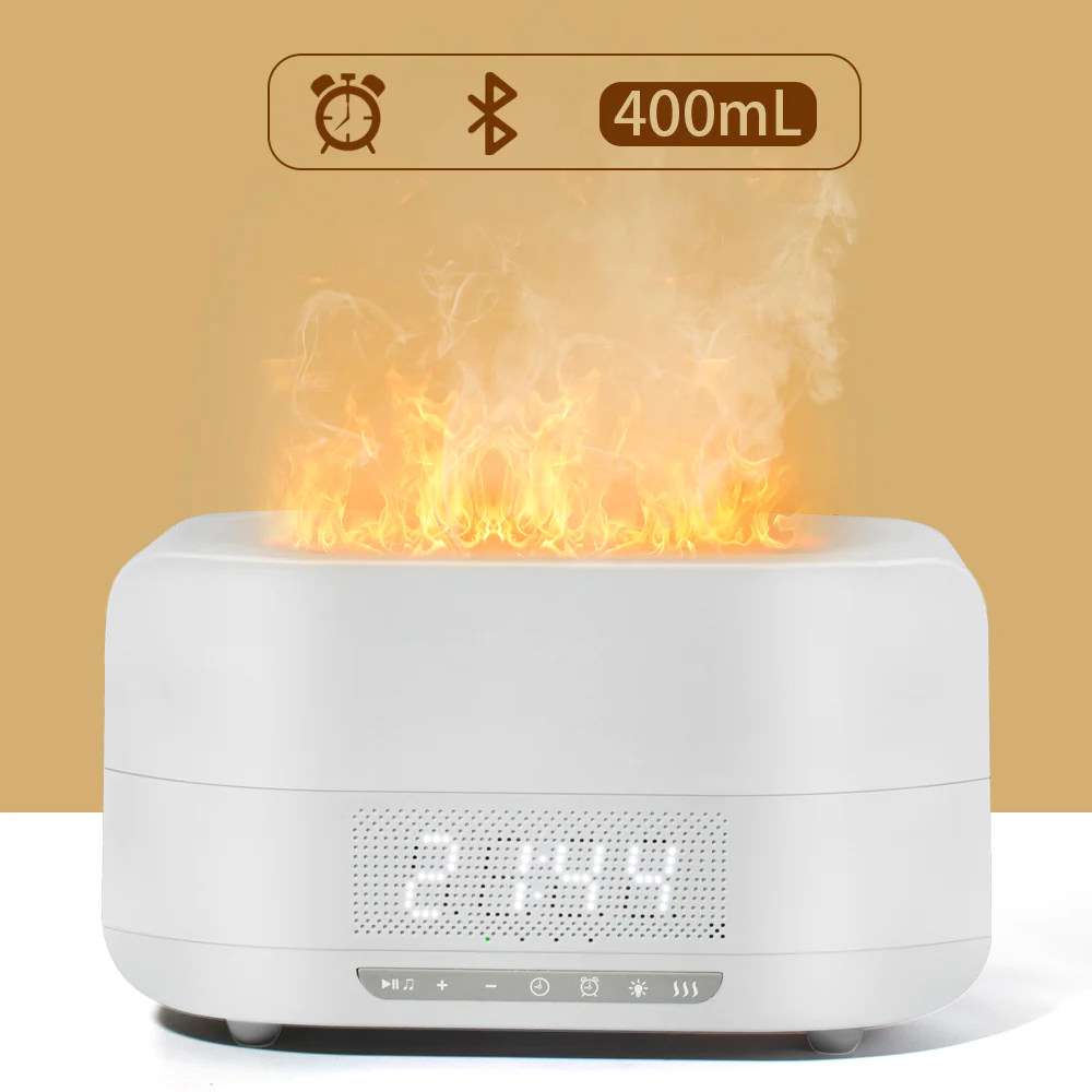 Увлажнитель воздуха с эффектом пламени 5 в 1 Flame Aroma Humidifier - фото 1 - id-p222628675