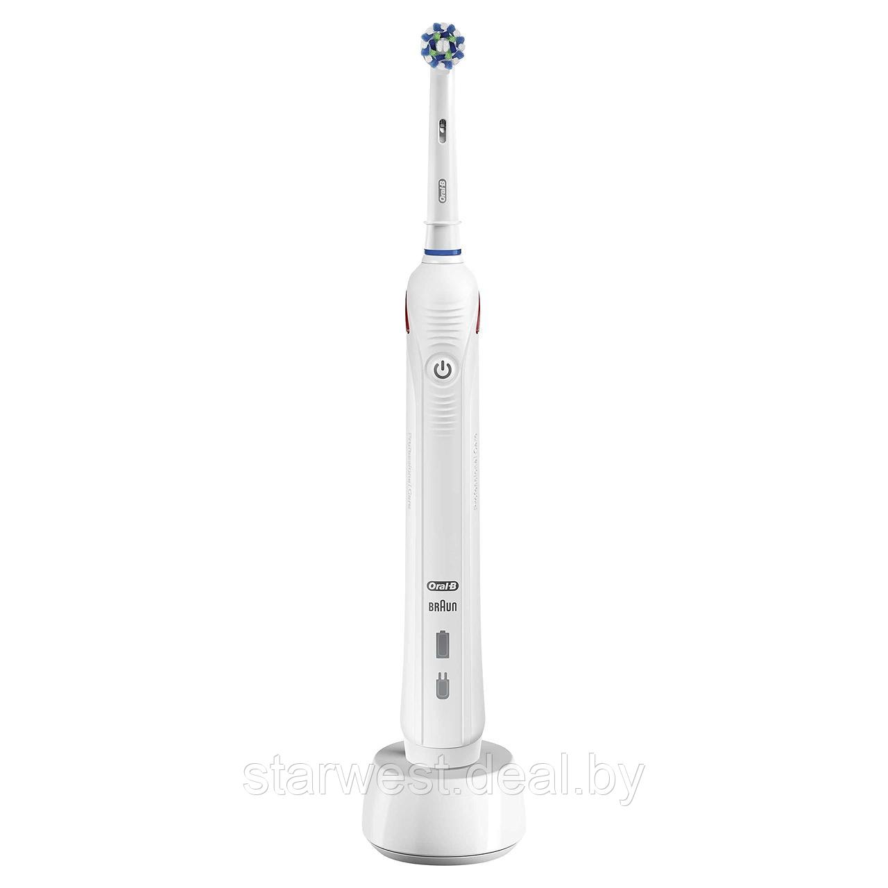 Oral-B Braun Clean & Protect PRO 2 2000 Cross Action Электрическая зубная щетка D501.513.2 - фото 1 - id-p222629072