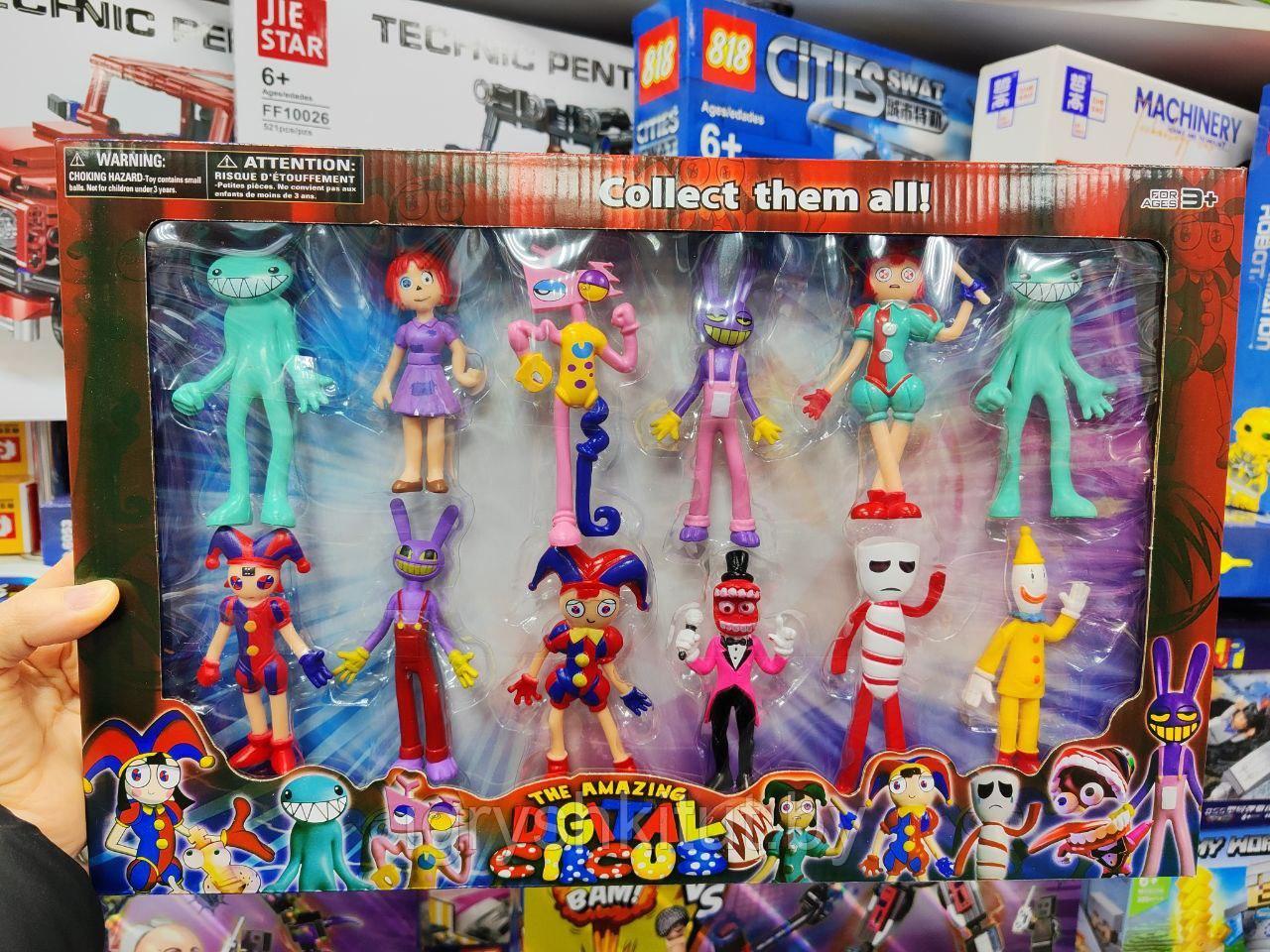 Набор из 12 героев Удивительный Цифровой цирк Фигурки - фото 2 - id-p222631525