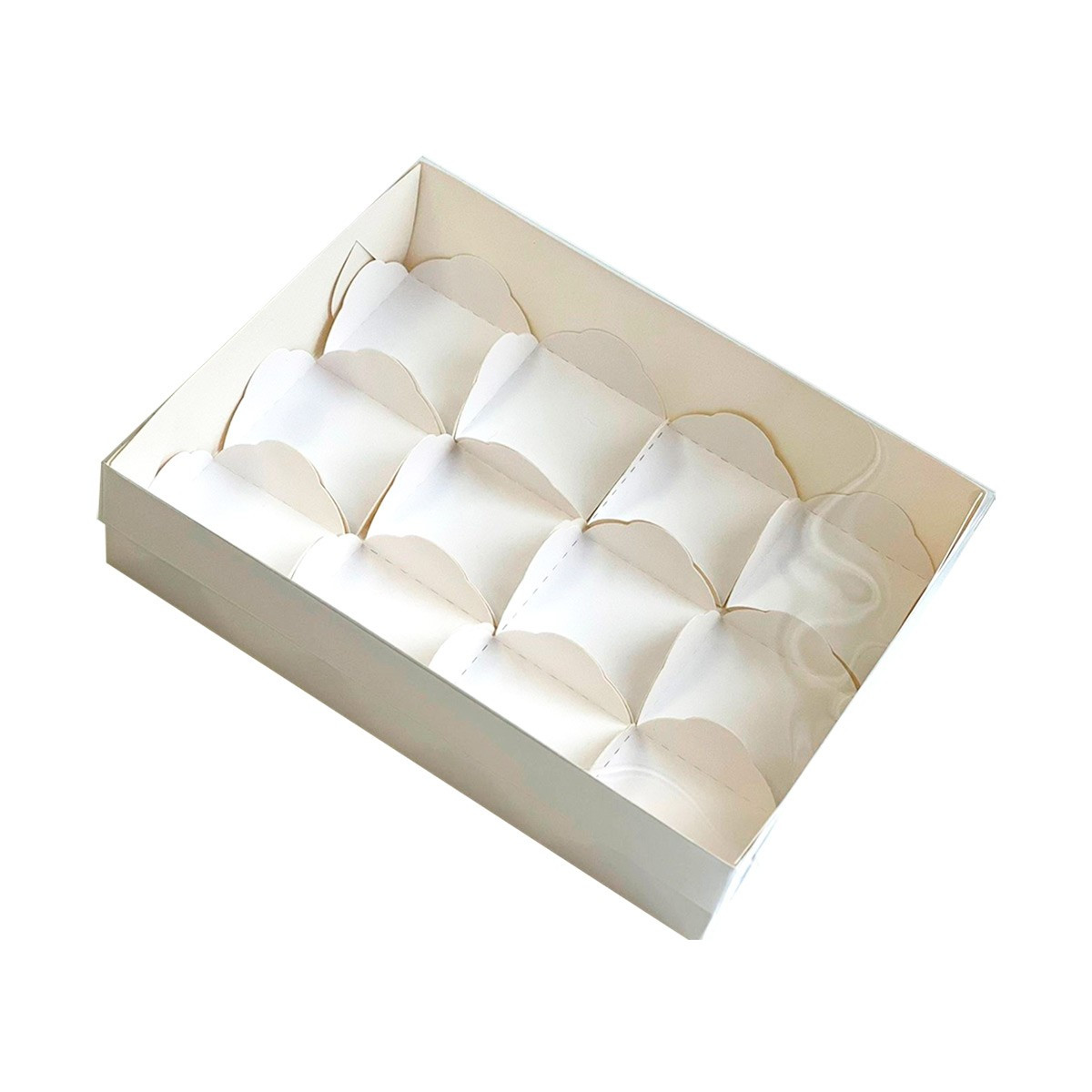 Коробка для 12 моти с пластиковой крышкой и ложементами (Россия, 235х175х55 мм) 070940 - фото 1 - id-p222621066