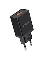 Зарядное устройство Jokade JB047/JB021, чёрный (1xUSB, 3A)