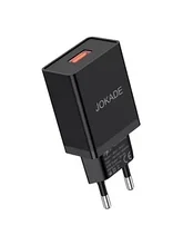 Зарядное устройство Jokade JB047/JB021, чёрный (1xUSB, 3A)