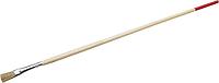 0124-06 Кисть круглая тонкая STAYER ''UNIVERSAL-STANDARD'', светлая натуральная щетина, деревянная ручка, №6 x