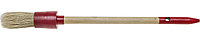 0141-20 Кисть круглая STAYER ''MASTER'', светлая натуральная щетина, пластмассовый корпус, деревянная ручка,