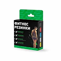 Набор фитнес-резинок для ног FitRule (3кг, 5кг, 8кг, 10кг, 12кг)