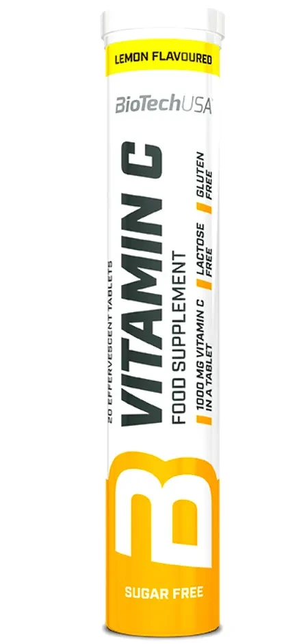 Витамин шипуч. Vitamin C, BiotechUSA - фото 1 - id-p222636488