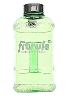 Бутыль зеленый 1,3 л, металлическая крышка, FitRule