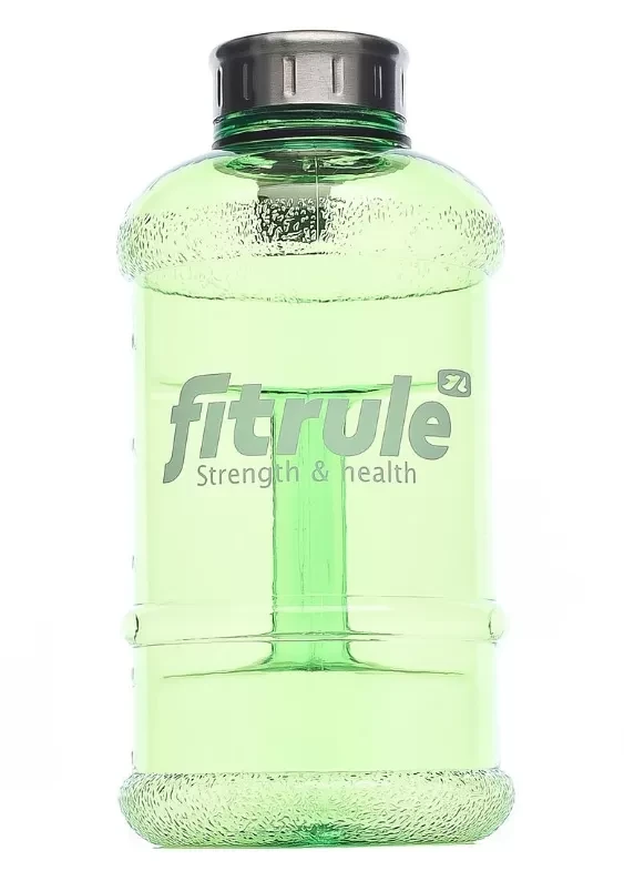 Бутыль зеленый 1,3 л, металлическая крышка, FitRule - фото 1 - id-p222636509