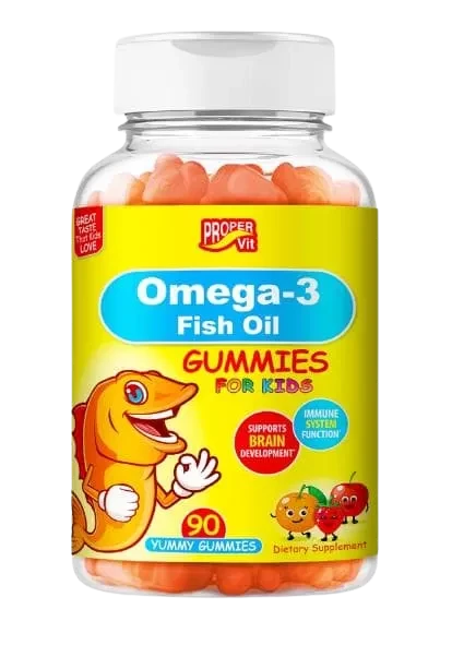 Витамины Omega 3 Рыбий жир for Kids, Proper Vit - фото 1 - id-p222636561