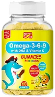 Витамины Omega 3-6-9+DHA с Витамином C for Kids, Proper Vit