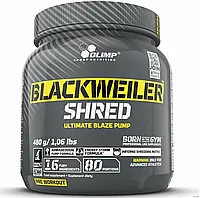 Предтренировочный комплекс Olimp Blackweiler Shred, 480 г, экзотич.апельсин