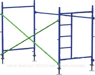 Аренда лесов строительных в Минске - фото 3 - id-p221818264