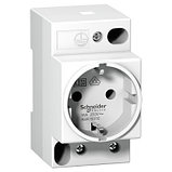 A9A15310 МОДУЛЬНАЯ РОЗЕТКА iPC DIN 2П+T 16A 250В НЕМ, фото 4