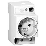 A9A15310 МОДУЛЬНАЯ РОЗЕТКА iPC DIN 2П+T 16A 250В НЕМ, фото 5