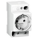 A9A15310 МОДУЛЬНАЯ РОЗЕТКА iPC DIN 2П+T 16A 250В НЕМ, фото 6