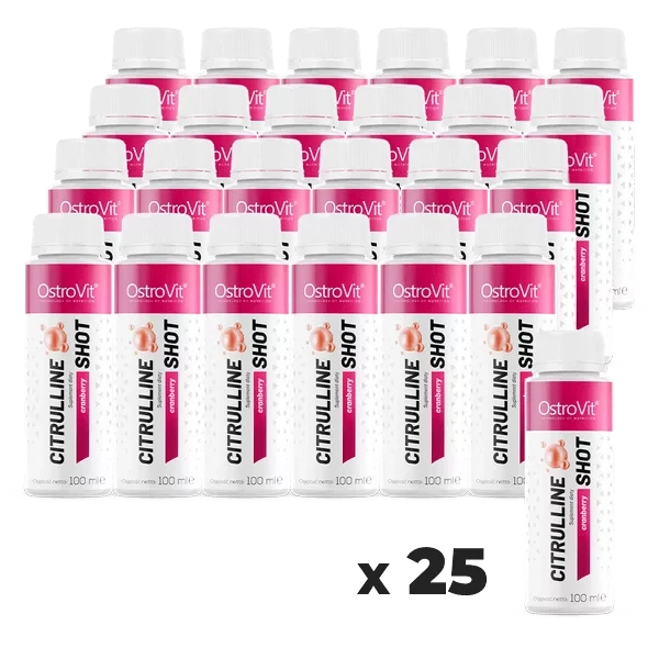 Цитруллин Citrulline Shot OstroVit, 100 мл, клюква - фото 1 - id-p222636735