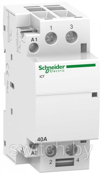 A9C20842 МОДУЛЬНЫЙ КОНТАКТОР iCT40A 2НО 220/240В АС 50ГЦ