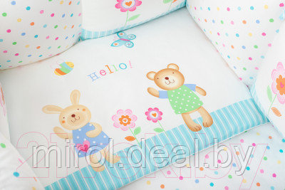 Комплект постельный для малышей Perina ГЛОРИЯ / Г6-02.0 - фото 4 - id-p222637343