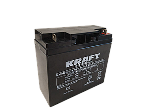 Аккумулятор KRAFT 12V-18Ah