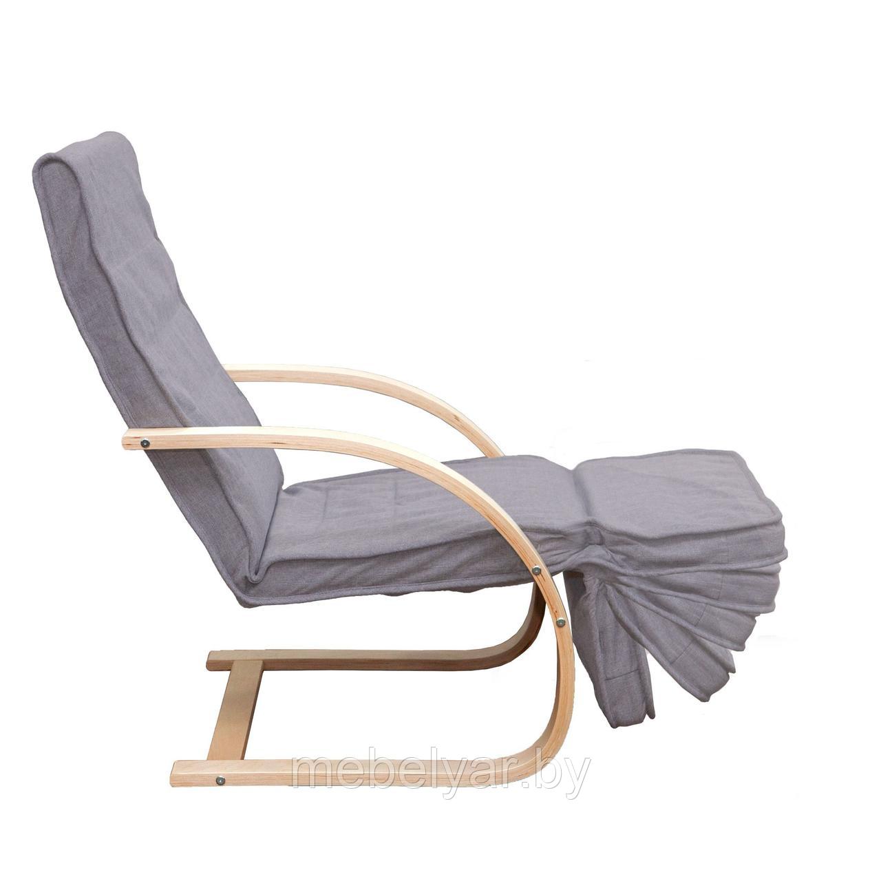 Кресло для отдыха GRAND, ткань, серый AksHome - фото 3 - id-p222640694