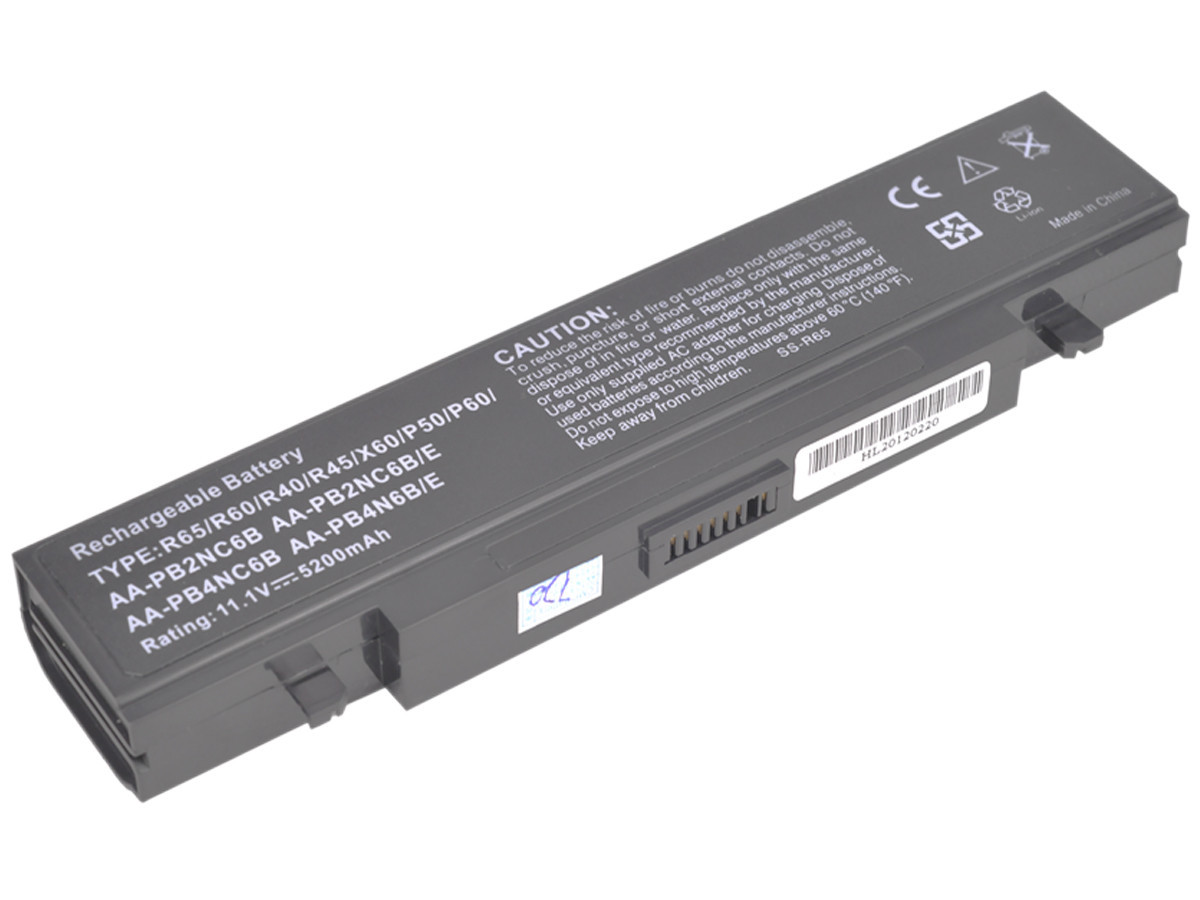 Аккумулятор (батарея) для ноутбука Samsung P60 (AA-PB4NC6B) 11.1V 5200mAh